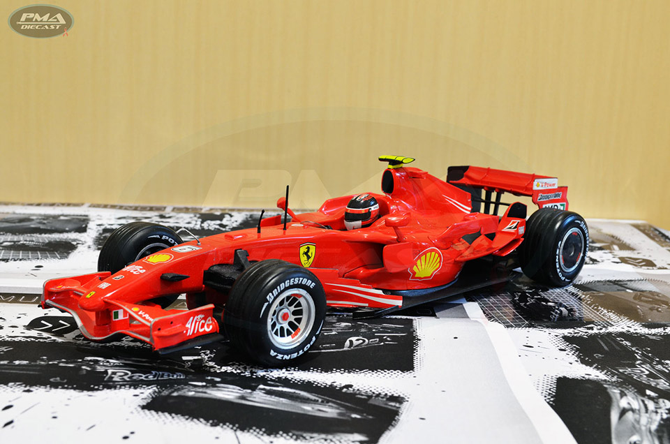 KIMI RAIKKONEN 2007 FERRARI F2007 1:18